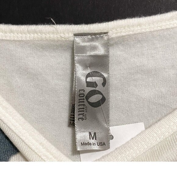 New Go Couture Flocking Birds Print Tunic Sweater - Picture 6 of 8